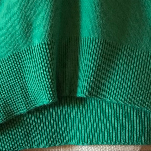 Robert Bruce Green Made in the USA V Neck Pullover Mens Sweater Size Large - Picture 5 of 5